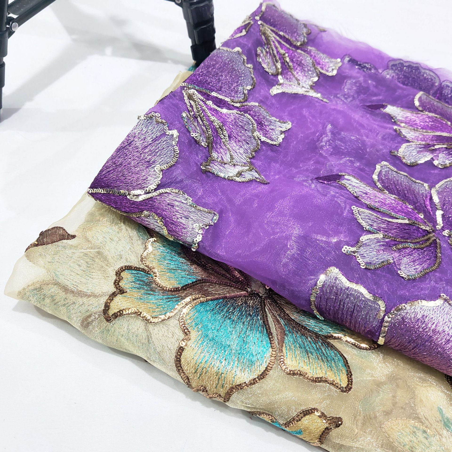 Organza Embroidery Applique Pa - Embellish Craft บทวิจารณ์และราคา
