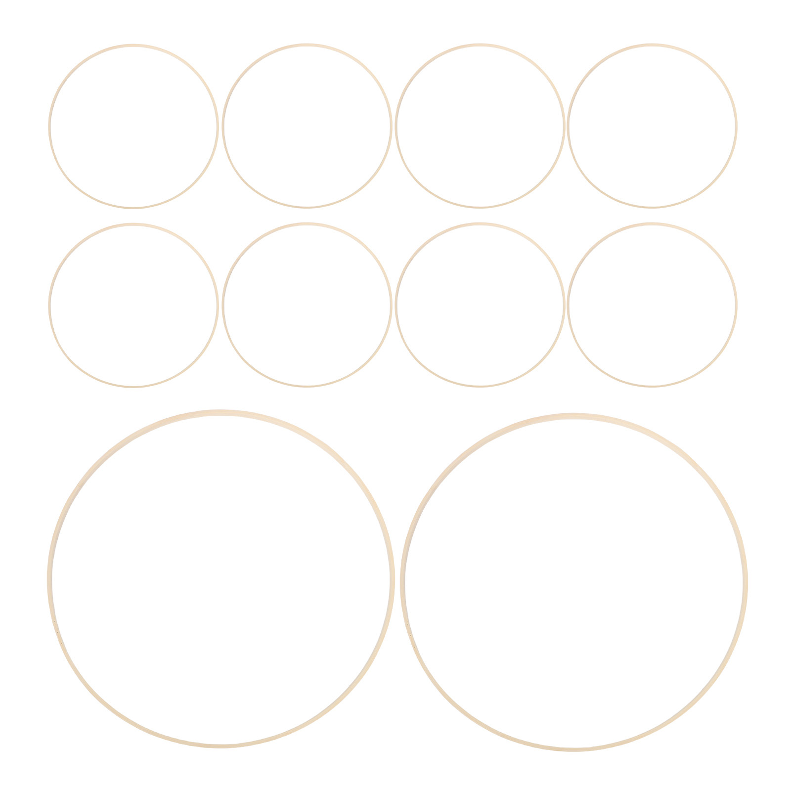 10 Pcs Craft Supplies for Wrea - Embroidery Craft บทวิจารณ์และราคา