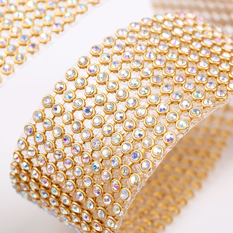10rows Clear Crystal AB Rhines - Hotfix Rhinestone Sheet บทวิจารณ์และราคา