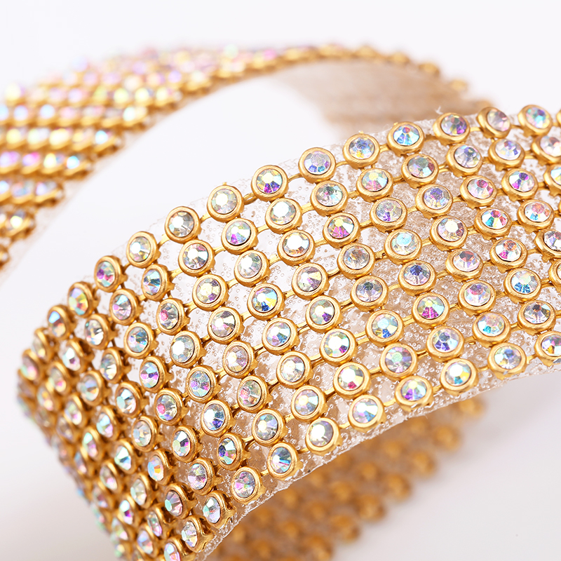 10rows Clear Crystal AB Rhines - Hotfix Rhinestone Sheet บทวิจารณ์และราคา