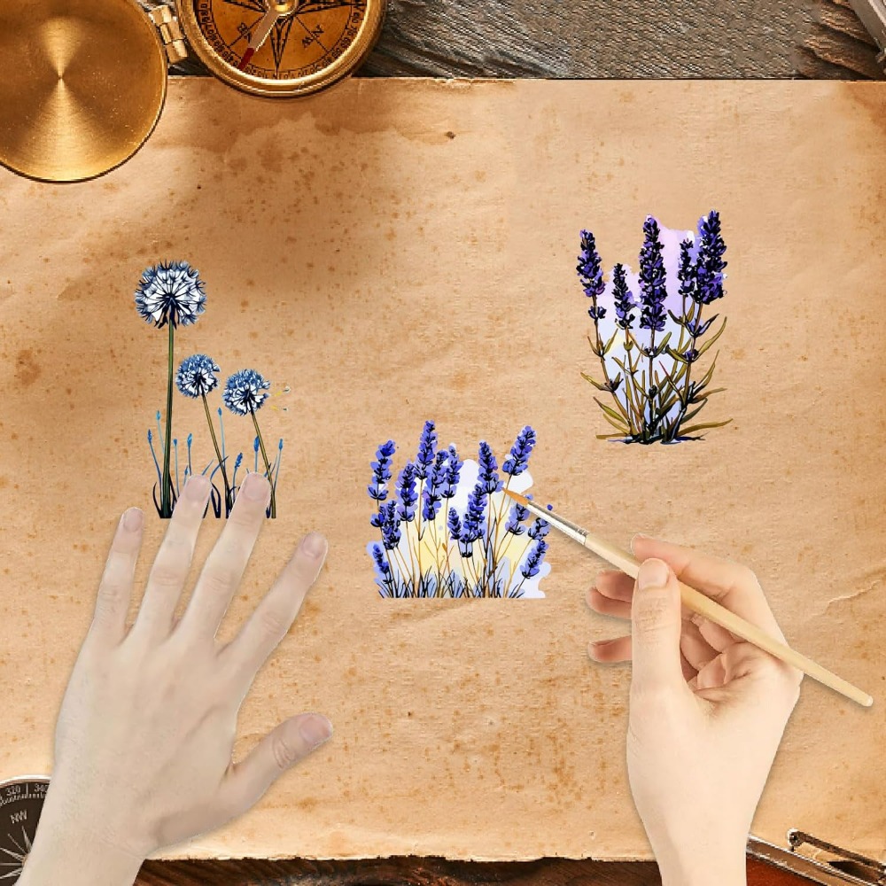 Dandelion Clear Stamps Lavende - Embellishment Crafts บทวิจารณ์และราคา