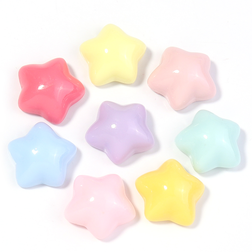 50pcs/lot 16mm Colorful Star R - Embellish Craft บทวิจารณ์และราคา