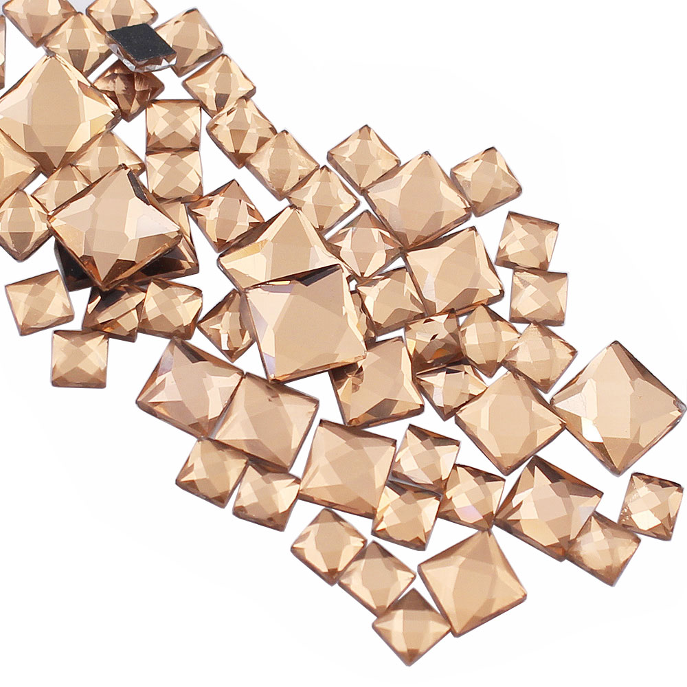 5mm 8mm 10mm Rhinestones Squar - Hotfix Rhinestone Sheet บทวิจารณ์และราคา
