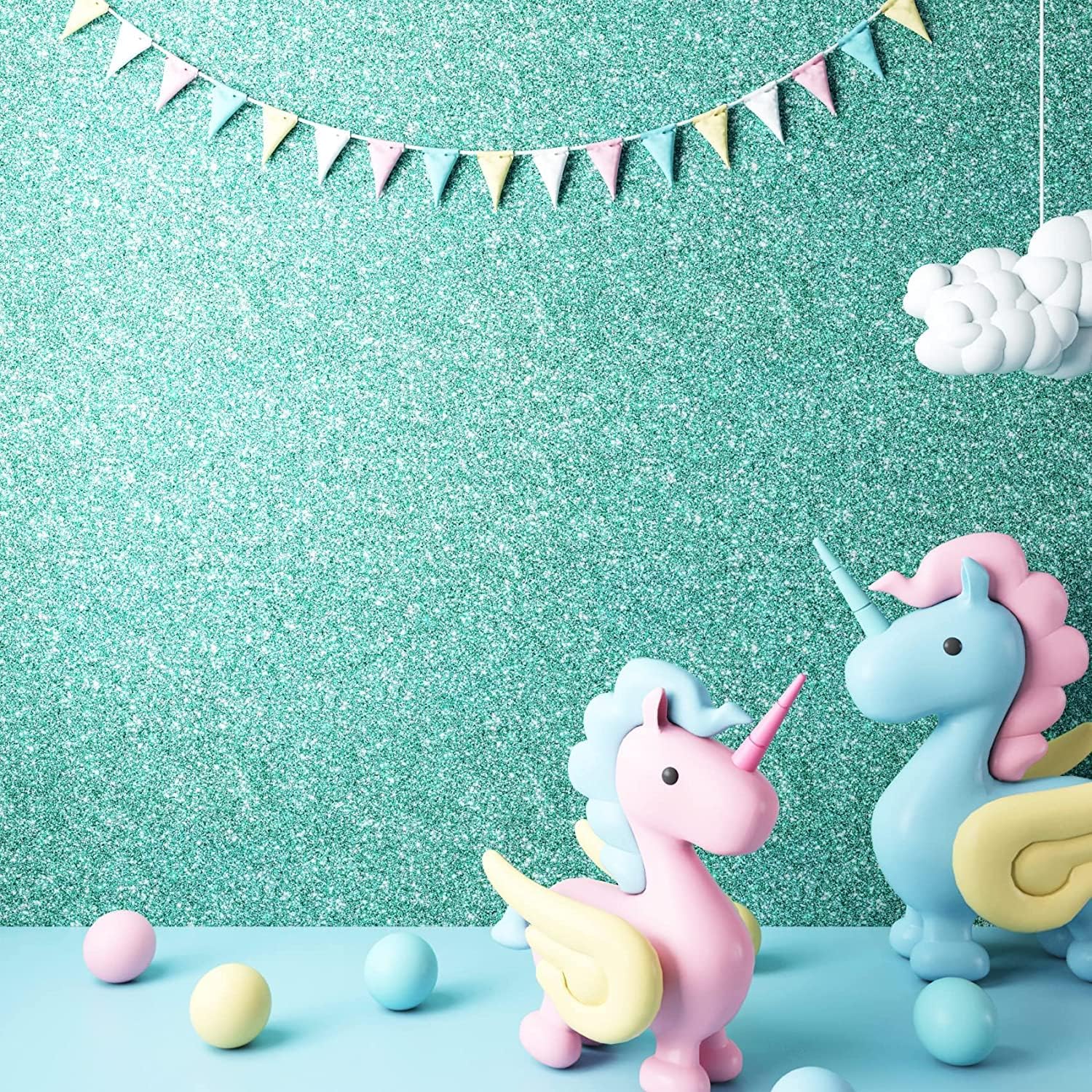 Sparkly Glitter Shiny Fabric S - Glitter Vinyl Roll บทวิจารณ์และราคา