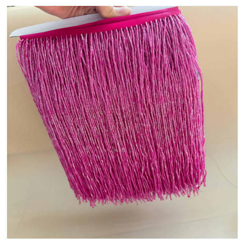 1 Yard 30cm Wide Heavy Bead Fr - Beaded Trim Fringe บทวิจารณ์และราคา
