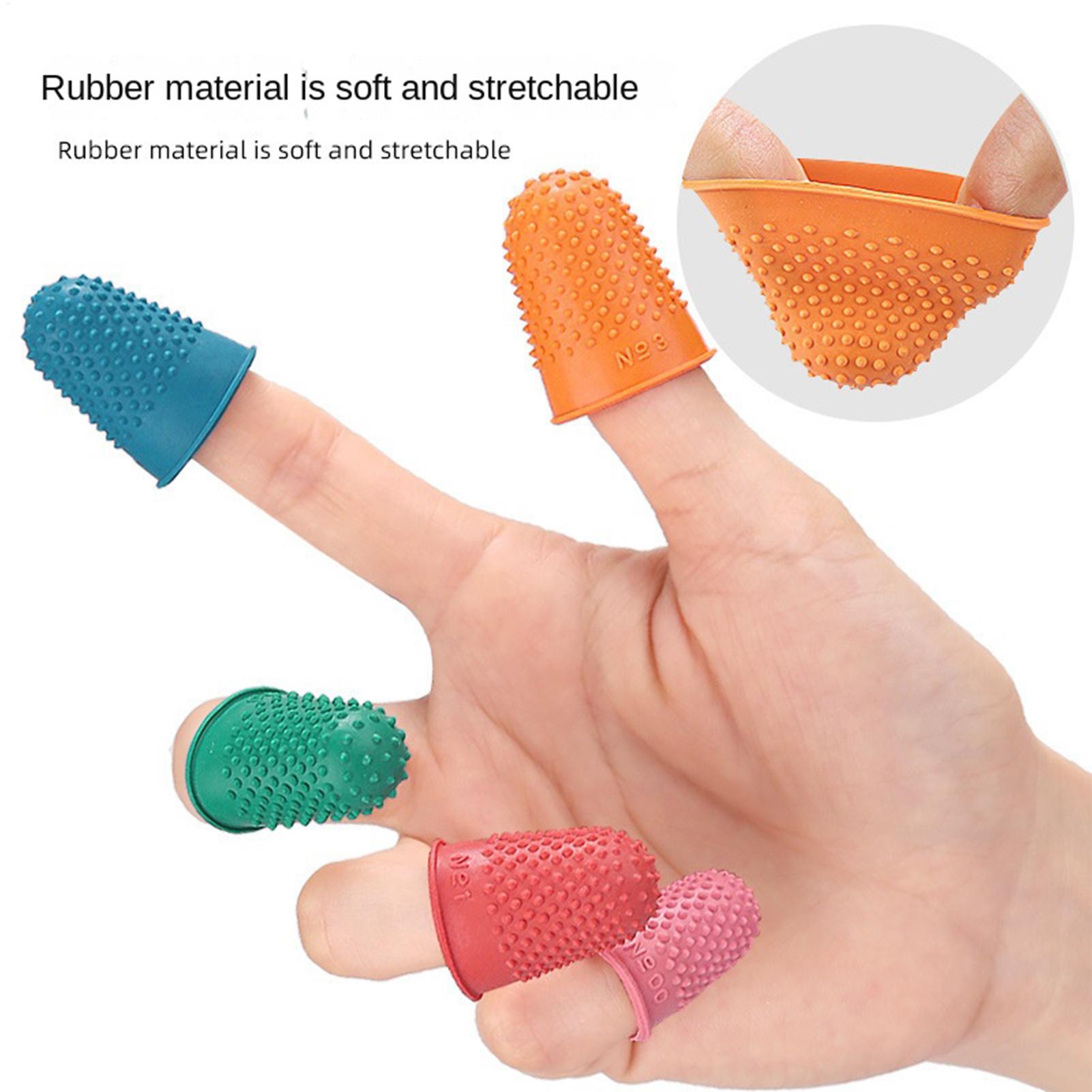 Finger Grips Rubber Reusable P - Embroidery Craft บทวิจารณ์และราคา