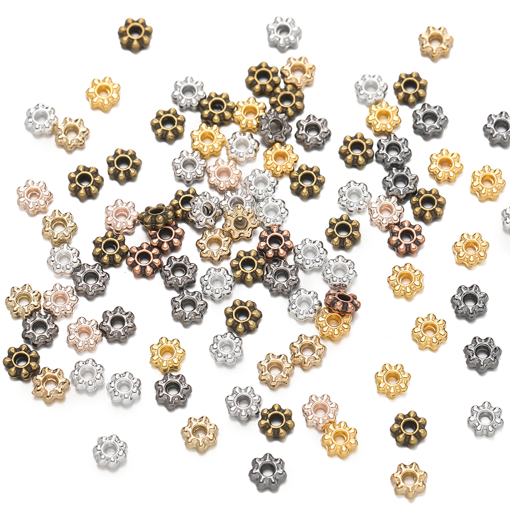 200pcs/lot 4/6mm Daisy Snowfla - Embellishment Crafts บทวิจารณ์และราคา
