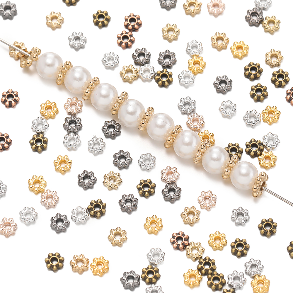 200pcs/lot 4/6mm Daisy Snowfla - Embellishment Crafts บทวิจารณ์และราคา