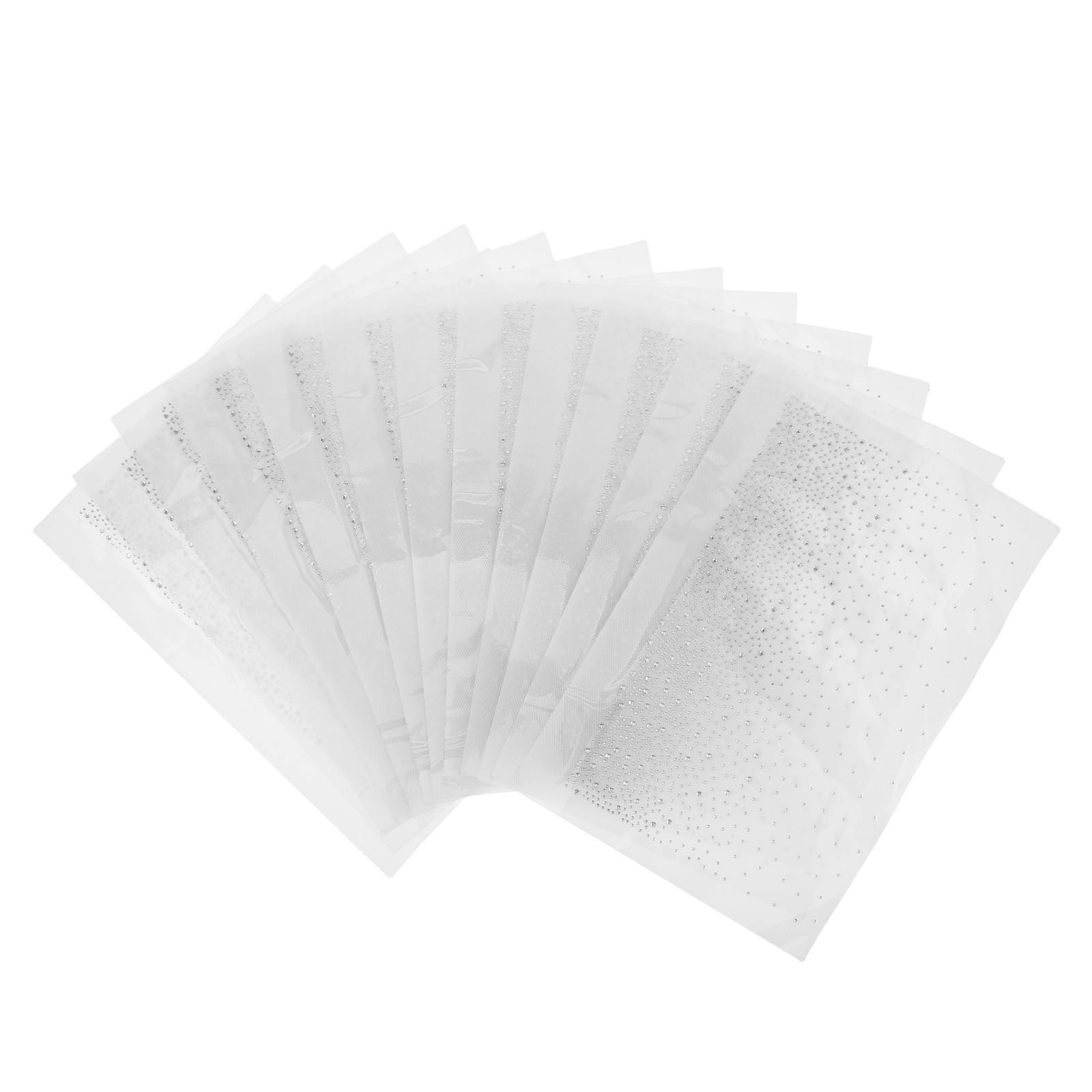 12 Sheets Iron on Rhinestone T - Hotfix Rhinestone Sheet บทวิจารณ์และราคา