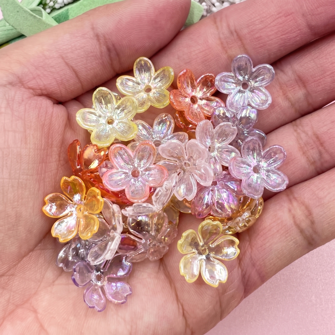 100Pcs/lot 12mm Colorful Lumin - Embellishment Crafts บทวิจารณ์และราคา