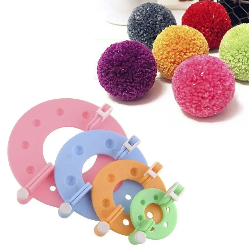 8PCS 4Sizes Fluff Ball Weaver  - Pom Pom Maker Tool บทวิจารณ์และราคา