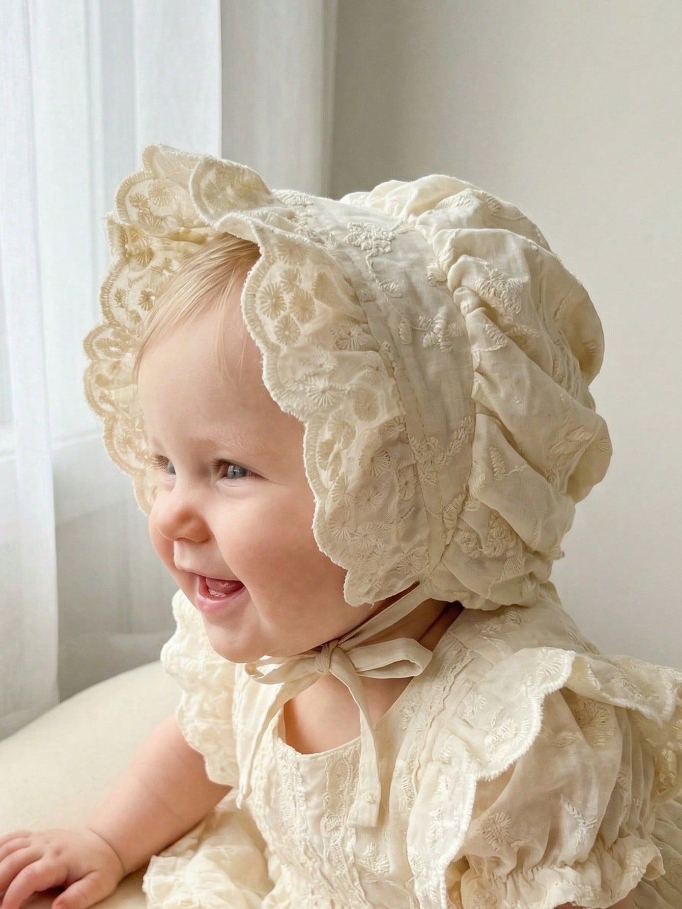 1pcs 6-18M Baby Girls White La - Embroidery Embellishments บทวิจารณ์และราคา