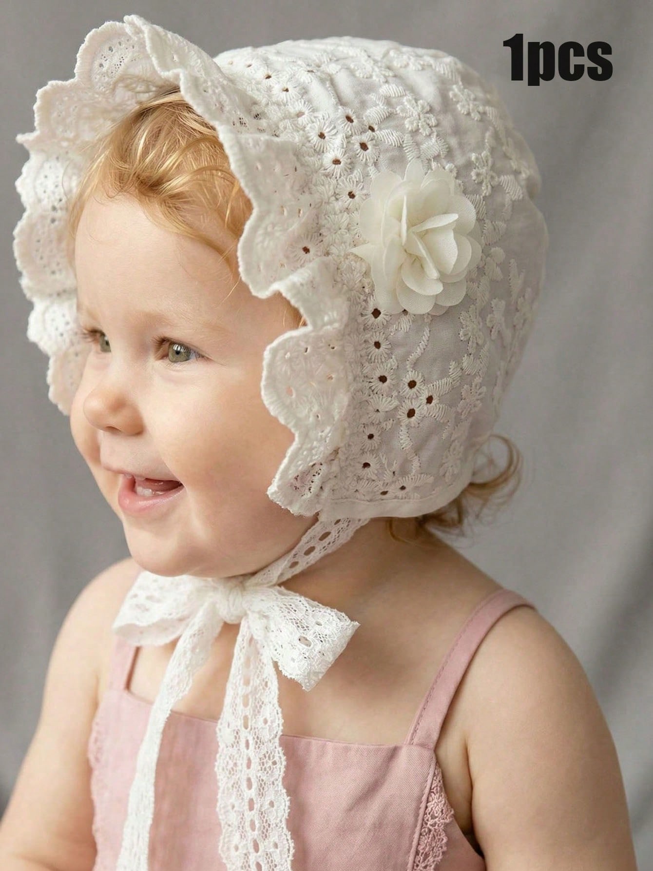 1pcs 6-18M Baby Girls White La - Embroidery Embellishments บทวิจารณ์และราคา