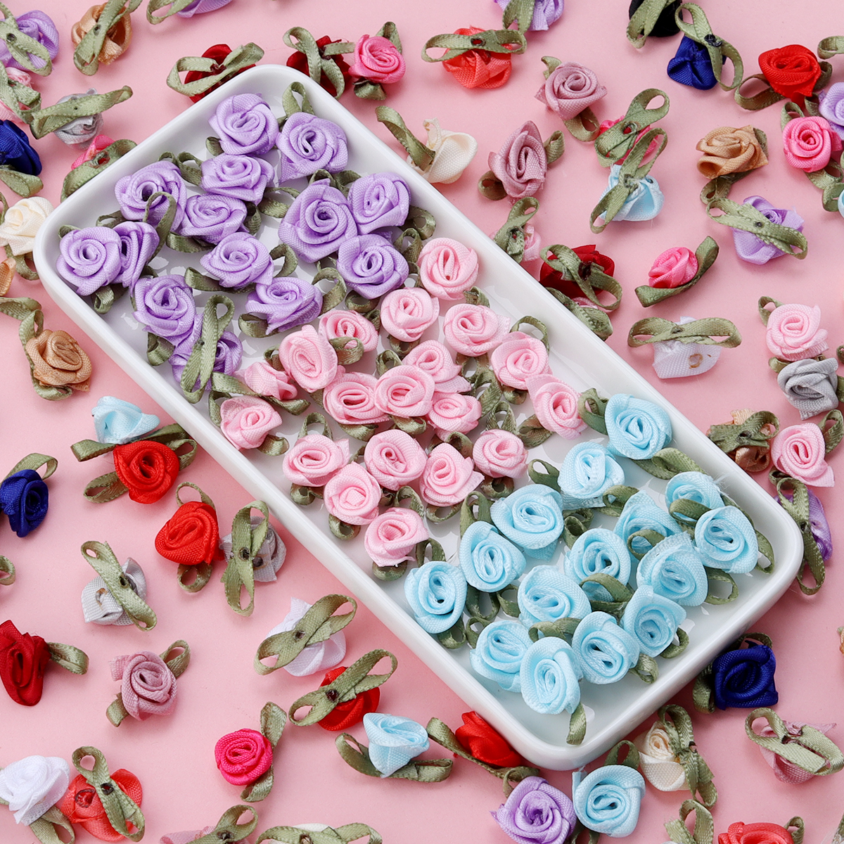 50Pcs 1.5x2.5cm 18 Colors For  - Embellishment Crafts บทวิจารณ์และราคา