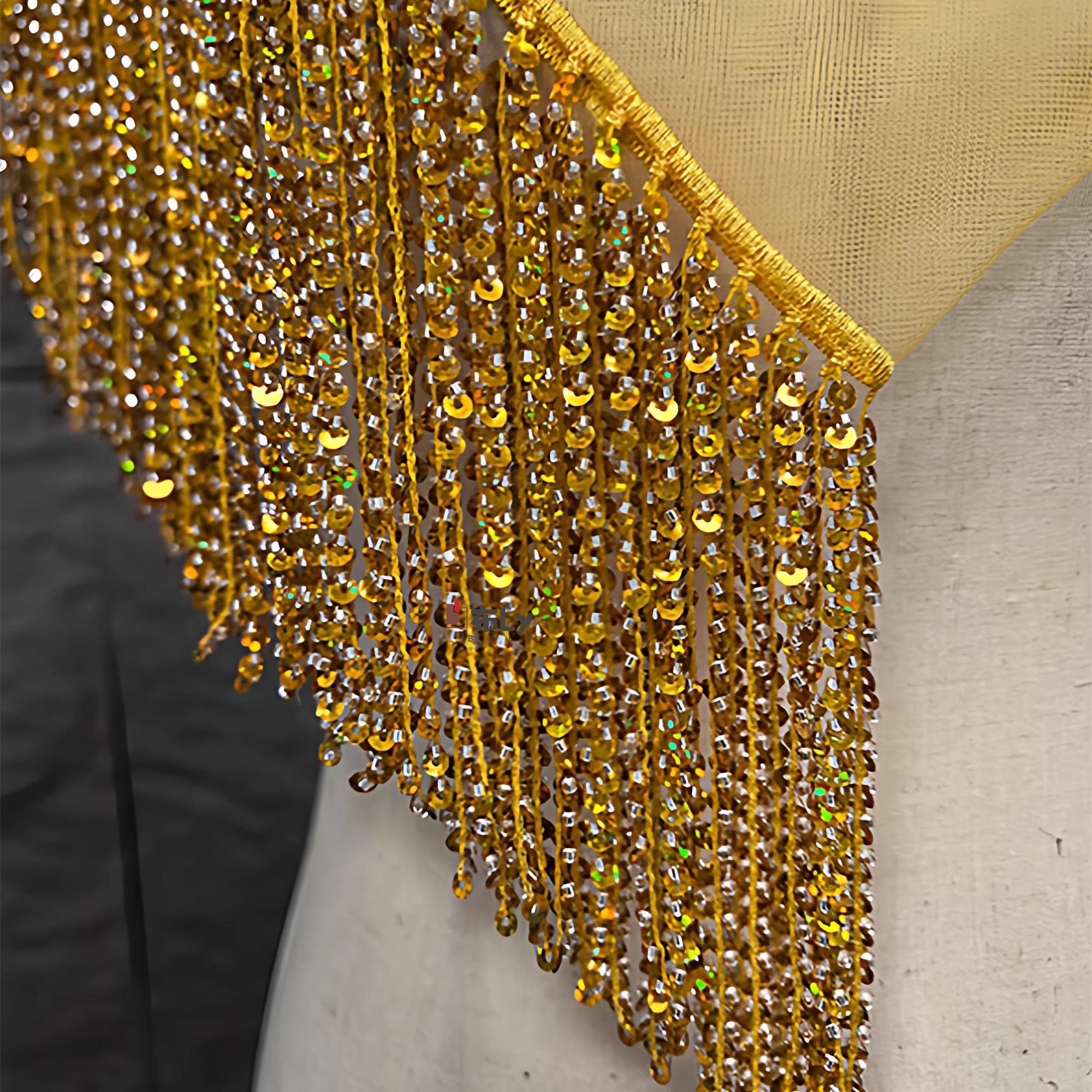 15cm Beaded Sequin Tassel Frin - Tassel Fringe Trim บทวิจารณ์และราคา