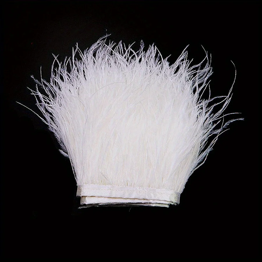 1/10M Natural Plume Black Ostr - Feather Trim Marabou บทวิจารณ์และราคา