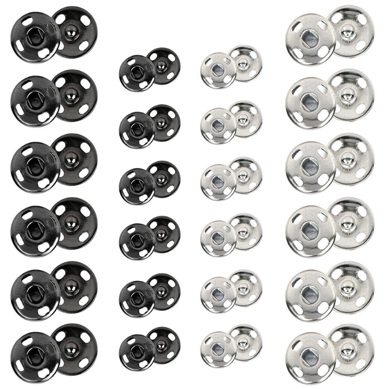 10/50 Set 8-10mm Metal Sew-on  - Iron On Stud Set บทวิจารณ์และราคา