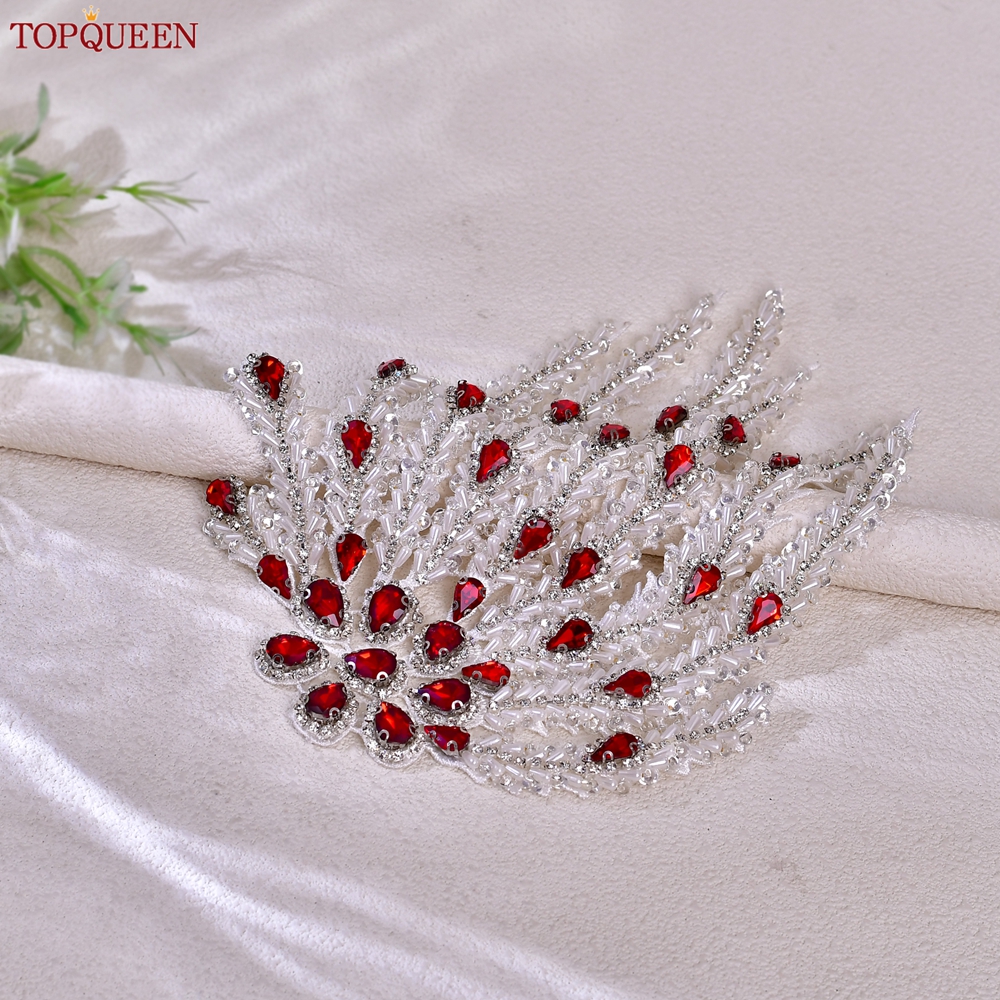 TOPQUEEN Hand-sewn Beaded Tass - Sew On Rhinestone บทวิจารณ์และราคา