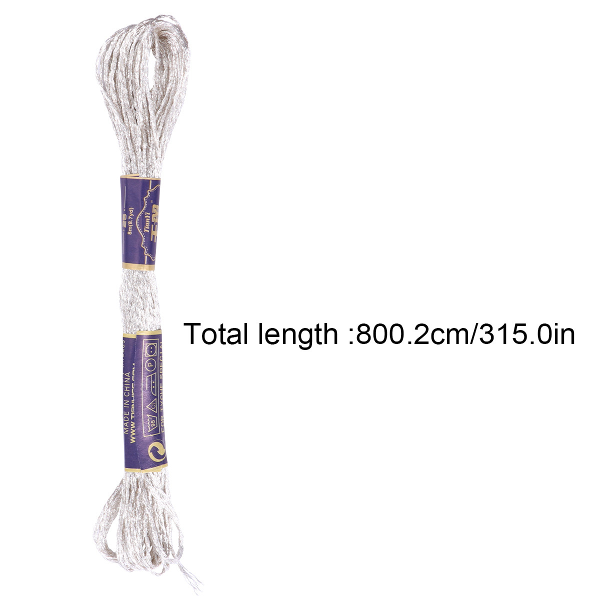 12Pcs Metallic Sewing Thread S - Embroidery Craft บทวิจารณ์และราคา