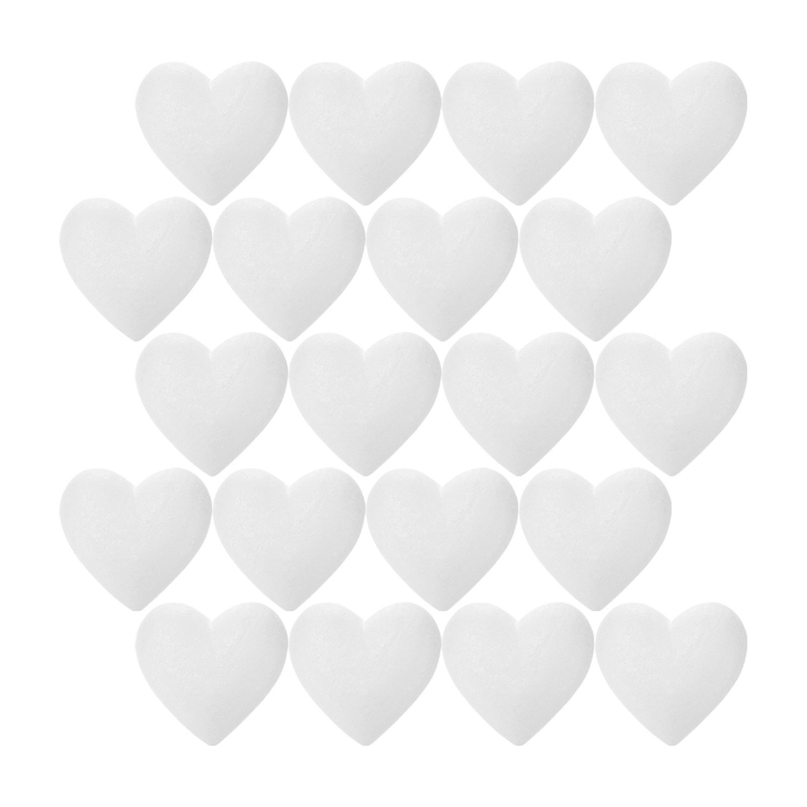 20Pcs Blank Heart Foam Balls L - Embellish Craft บทวิจารณ์และราคา