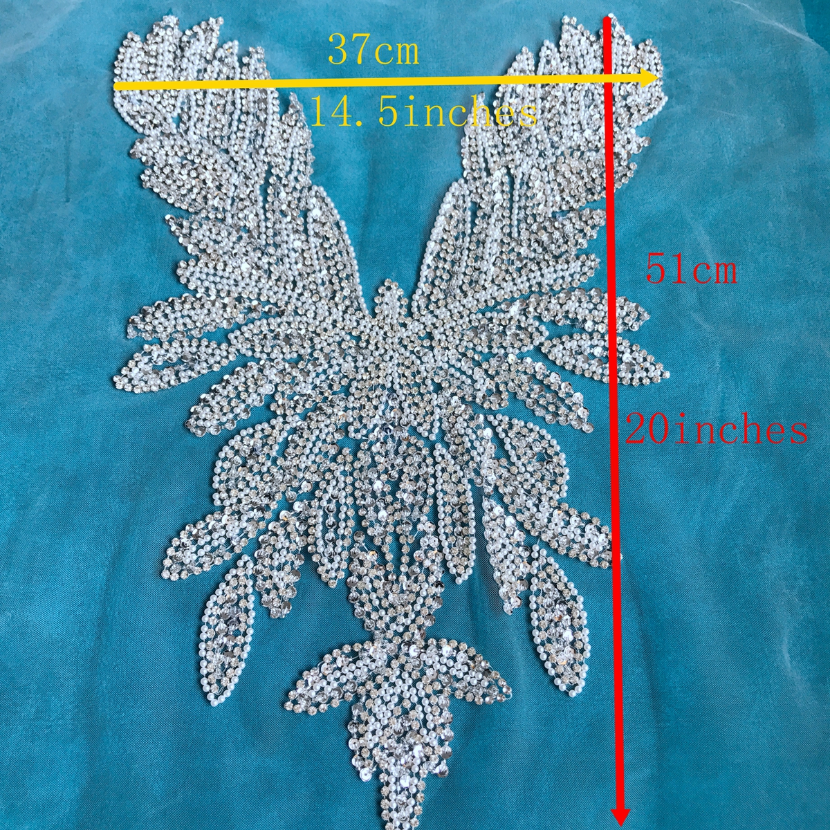 Luxury Beading Mesh Pearls Cry - Crystal Mesh Fabric บทวิจารณ์และราคา