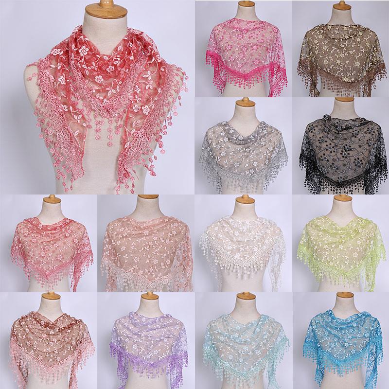 HOT Tassel Shawls Female Scarf - Tassel Fringe Trim บทวิจารณ์และราคา