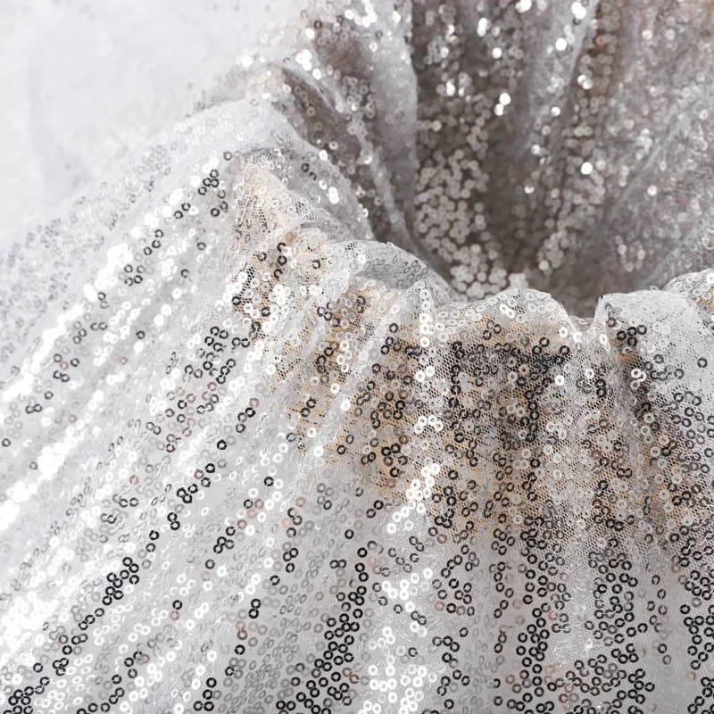 4 Colors 7 Sizes Sequin Arch F - Sequin Fabric Panel บทวิจารณ์และราคา