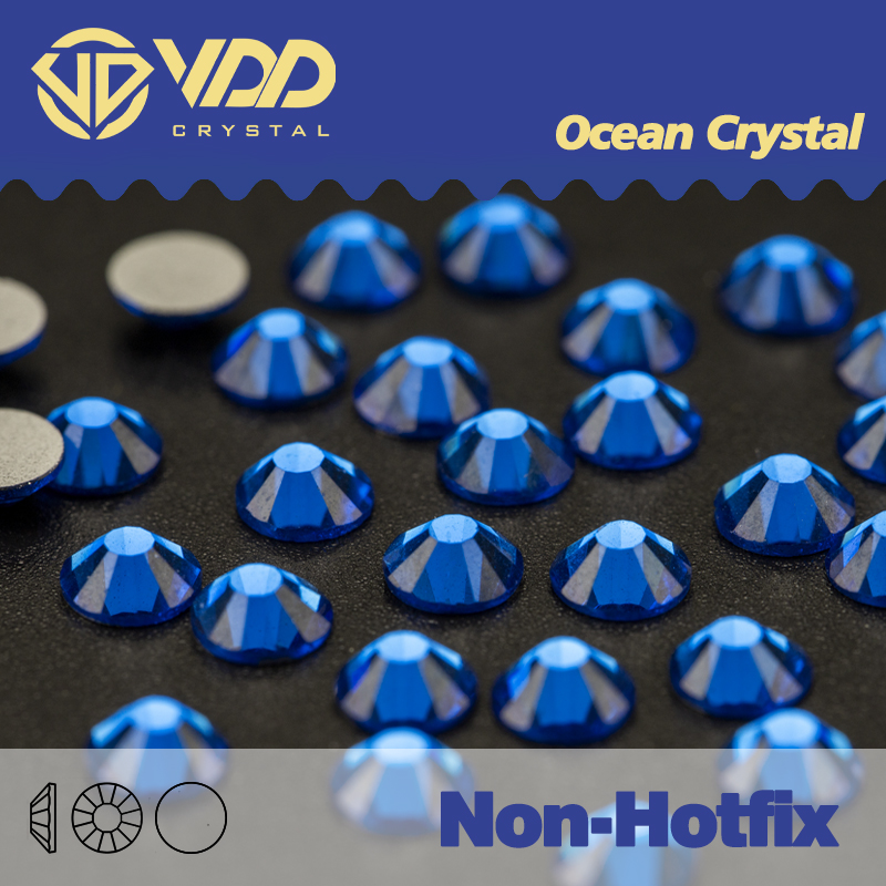 VDD 029 Capri Blue  Rhinestone - Hotfix Rhinestone Sheet บทวิจารณ์และราคา