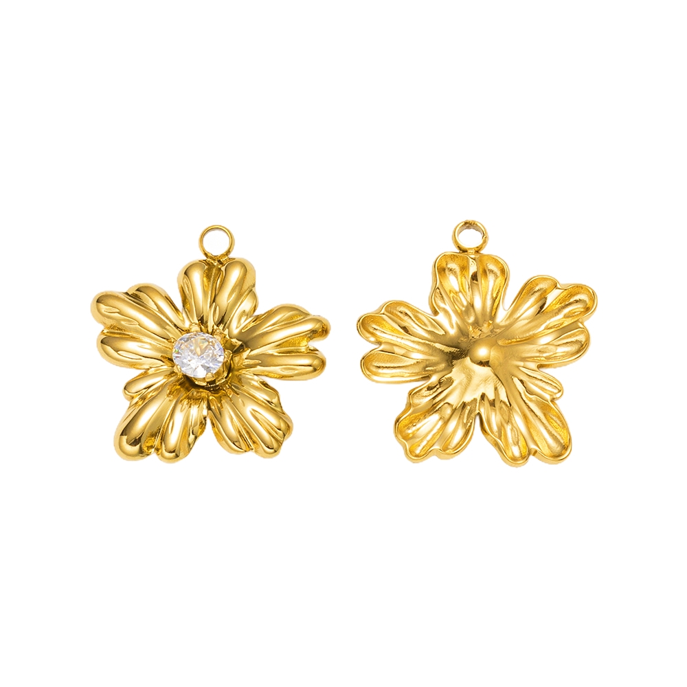 5pcs Gold Stainless Steel Flow - Embellishment Crafts บทวิจารณ์และราคา