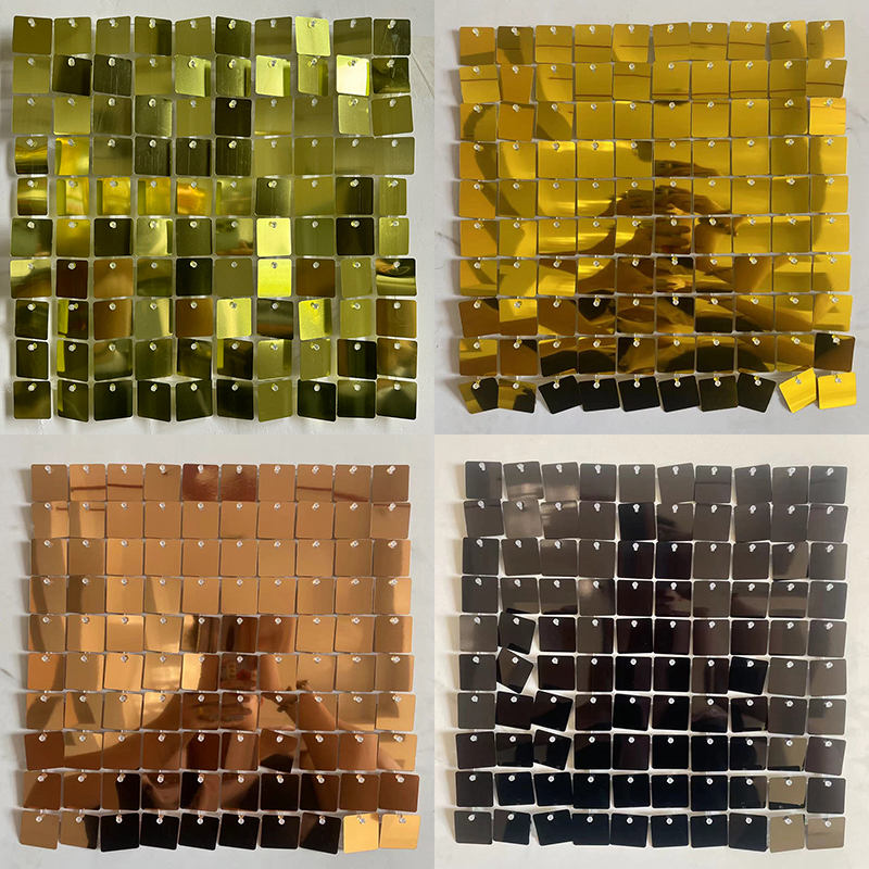 24/30 Square Sequin Panels Gol - Sequin Fabric Panel บทวิจารณ์และราคา