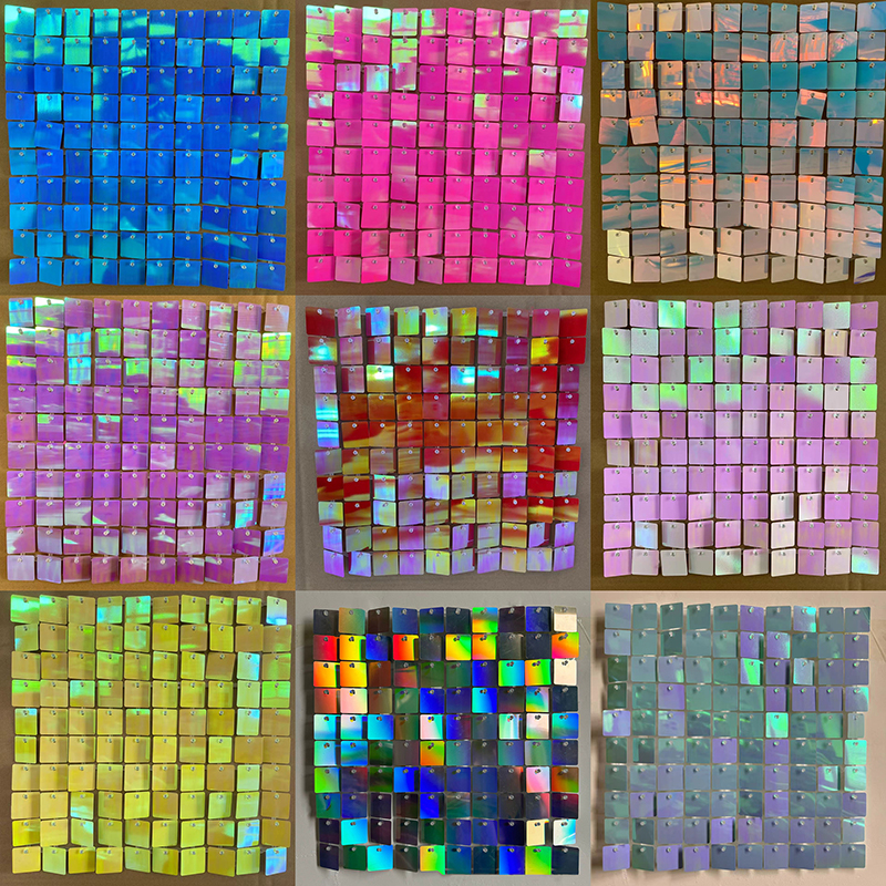 24/30 Square Sequin Panels Gol - Sequin Fabric Panel บทวิจารณ์และราคา