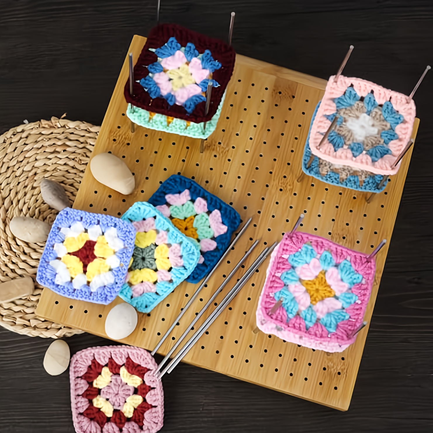 Crochet Block Plate, Block Pla - Pom Pom Maker Tool บทวิจารณ์และราคา