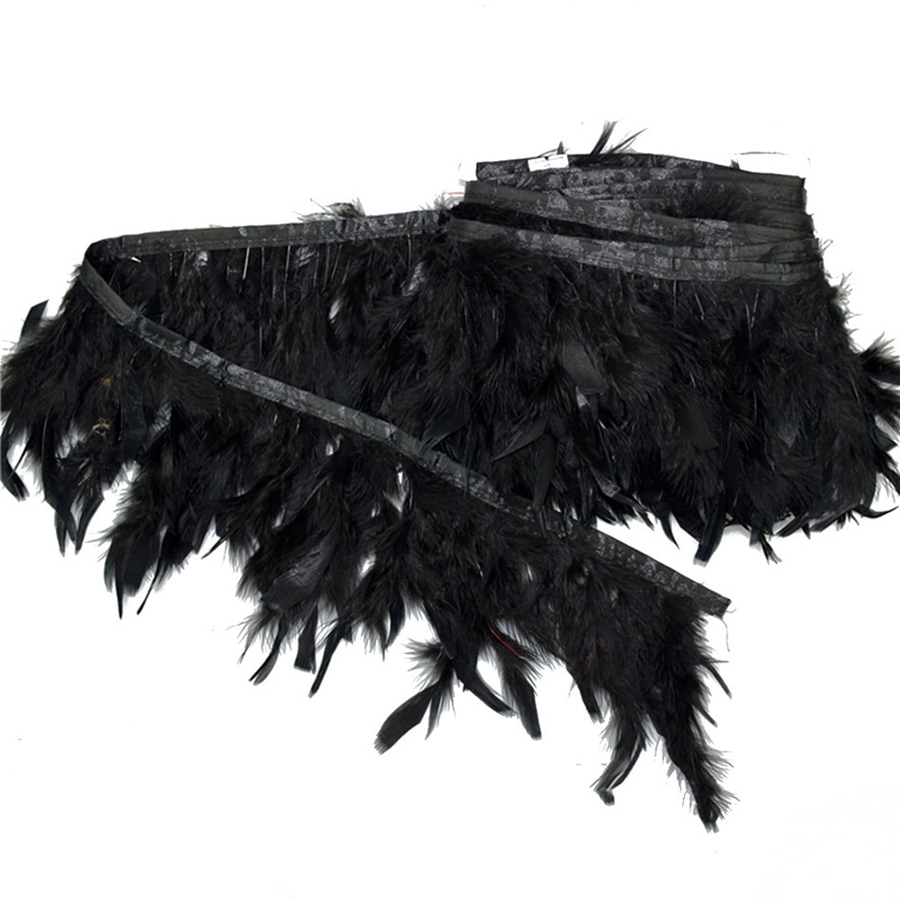 100CM Multi-Color Feather Trim - Feather Trim Marabou บทวิจารณ์และราคา