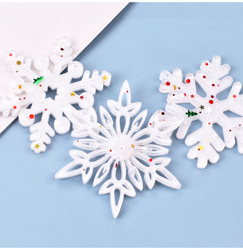 Christmas Hollow Snowflake Orn - Christmas Craft Embellishment บทวิจารณ์และราคา