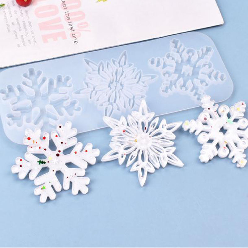 Christmas Hollow Snowflake Orn - Christmas Craft Embellishment บทวิจารณ์และราคา