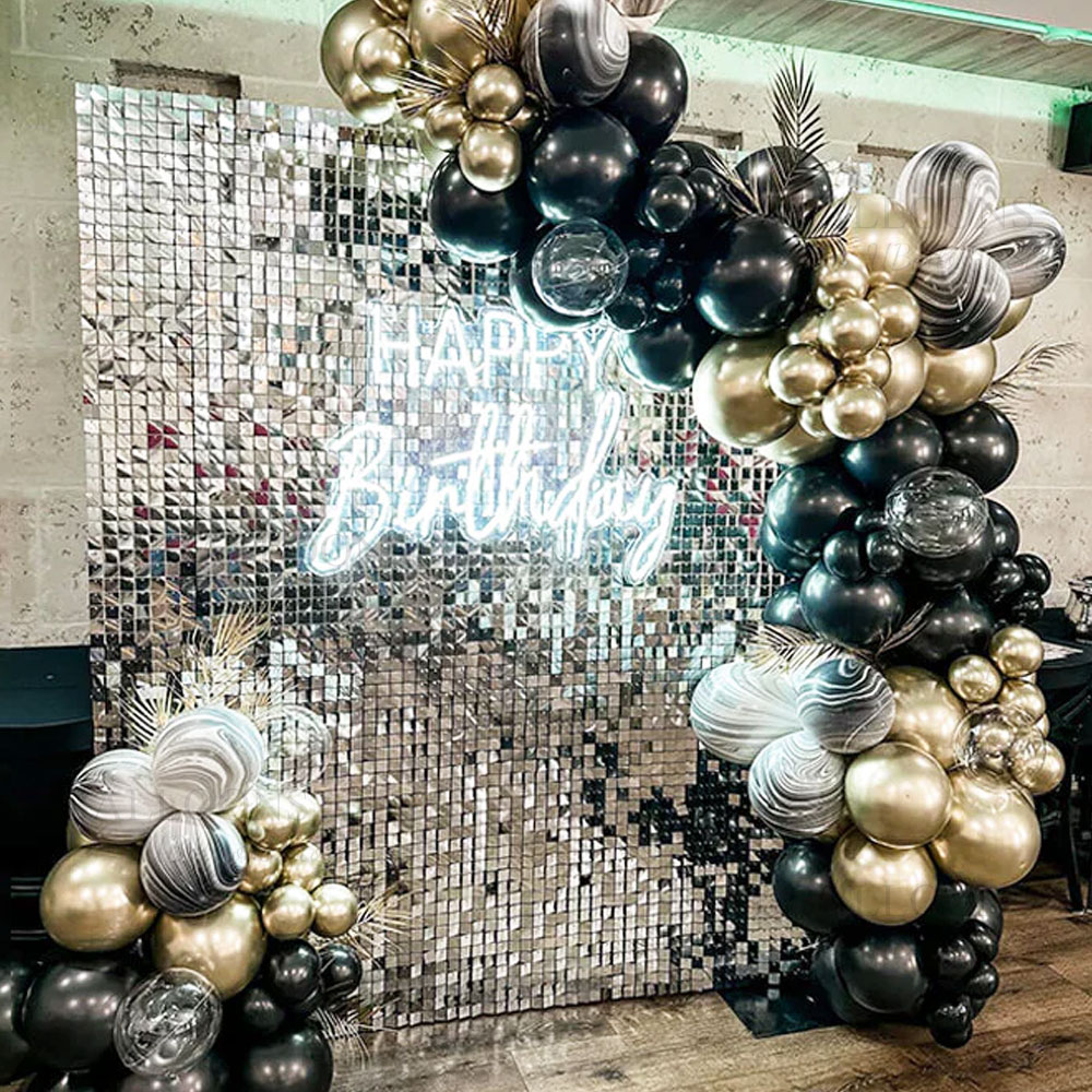 Silver Sequin Wall Backdrop Pa - Sequin Fabric Panel บทวิจารณ์และราคา